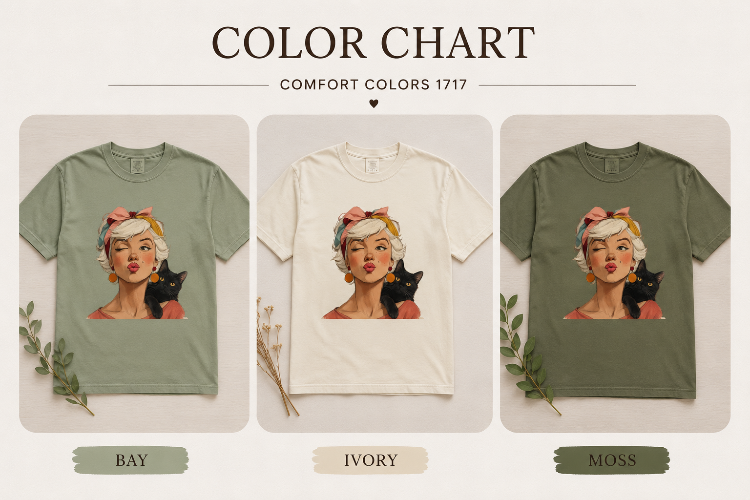 Vintage Black Cat Woman Graphic Tee, Retro Feline Lover Shirt