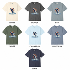 Humpback Whale Shirt, Ocean Sunrise Graphic Tee, Comfort Colors Marine Wildlife Top