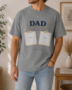 Custom Dad Photo Shirt, Personalized Memories Gift, Comfort Colors 1717 T-Shirt