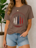 America 250 Years Patriotic Tee, 1776-2026 Distressed USA Pride Shirt