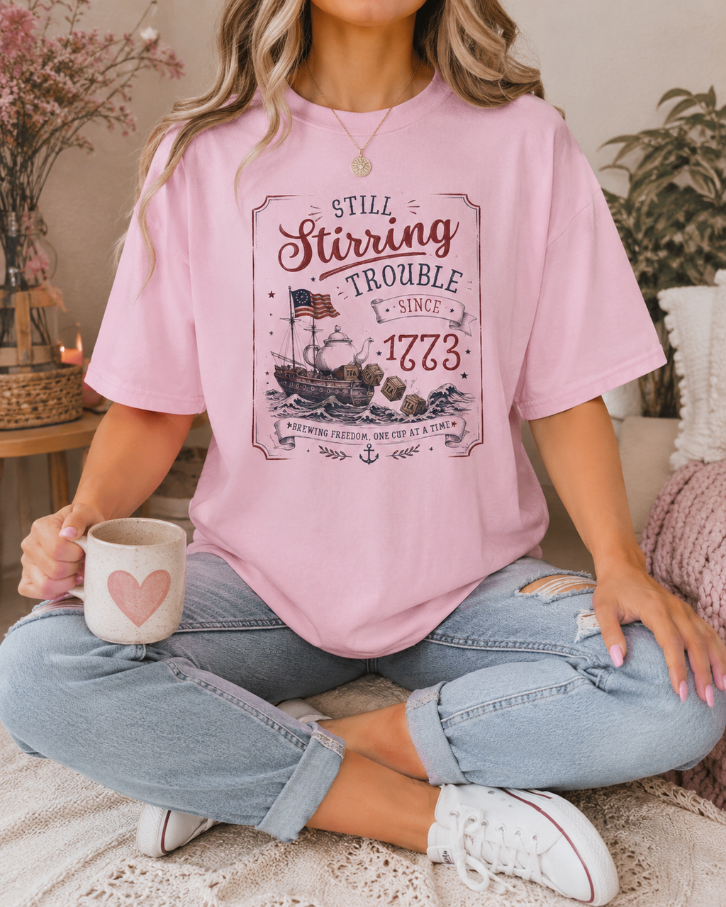 Boston Tea Party Shirt, Still Stirring Trouble Since 1773 Graphic Tee