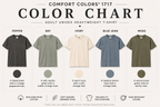 Playful Otter Leaf Watercolor T-Shirt | Garment-Dyed Whimsy Tee