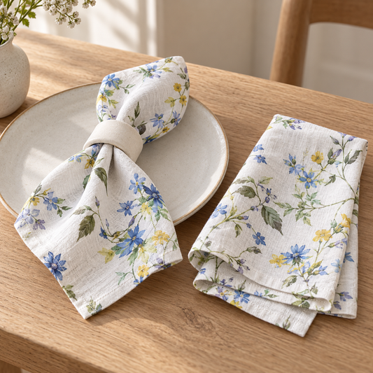 Linen Tales Napkins Set