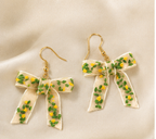 Blooming Ribbon Earrings