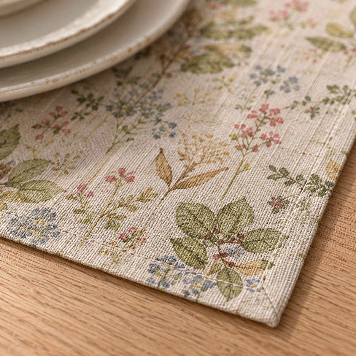 Printed European Linen Placemat